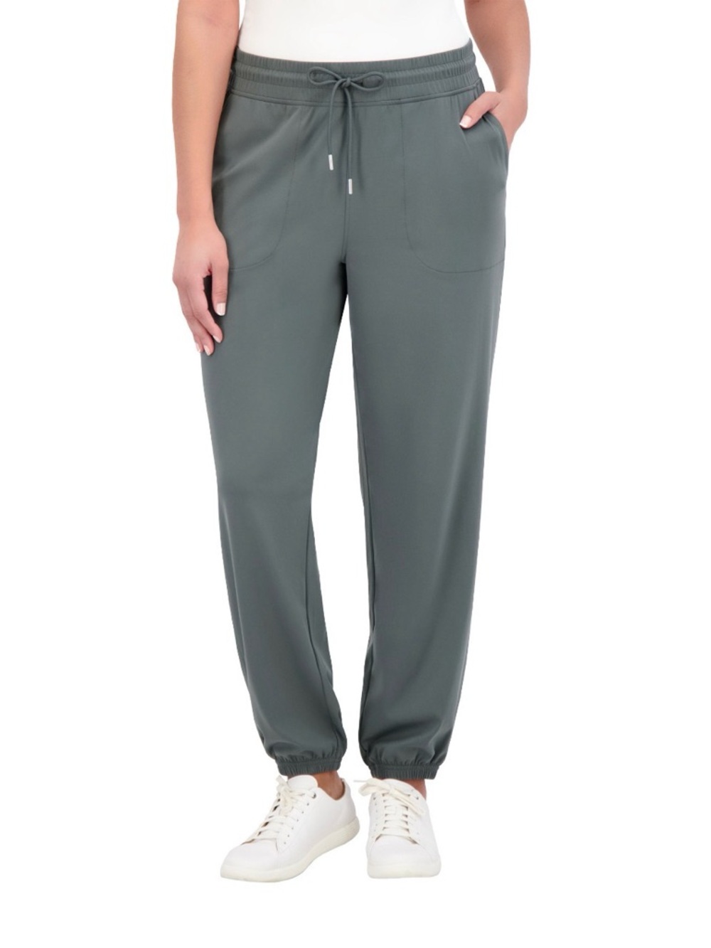 SAGE Women’s Relaxed Jogger XXL Green Drawstring Lounge Pants NWT